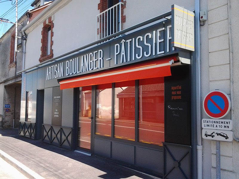 Enseigne boulangerie FG