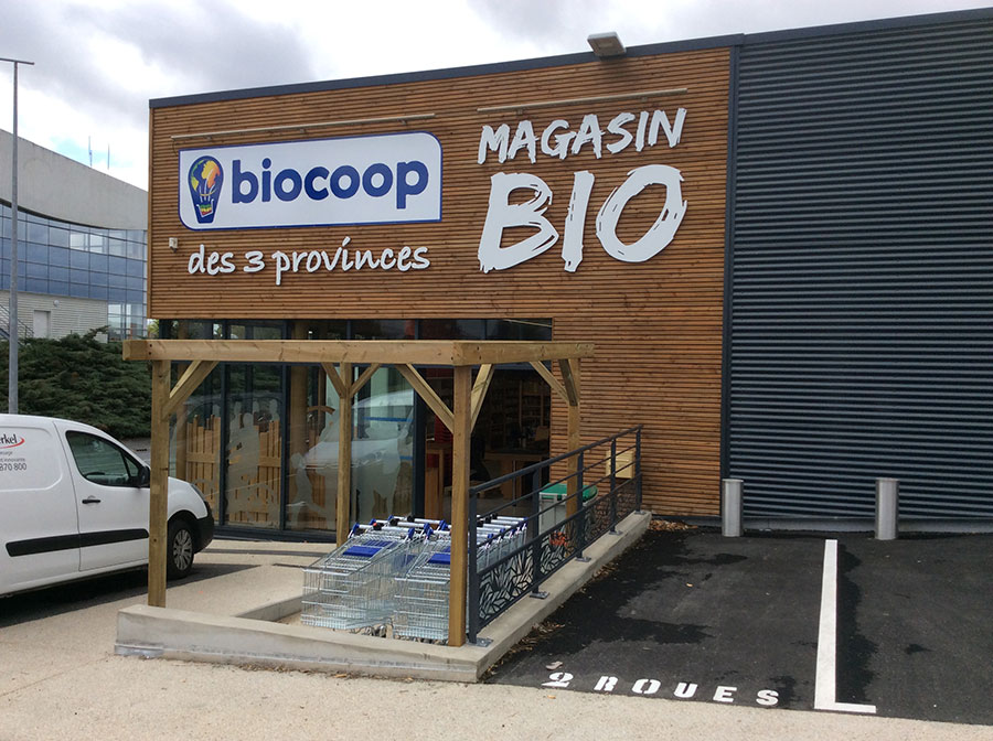 enseigne biocoop