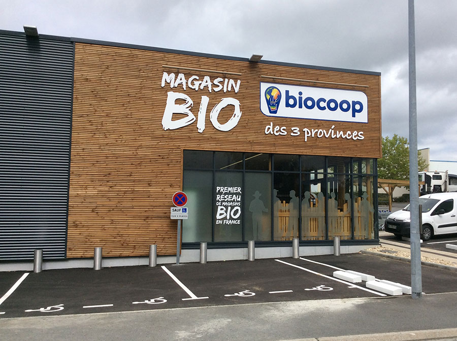 enseigne biocoop